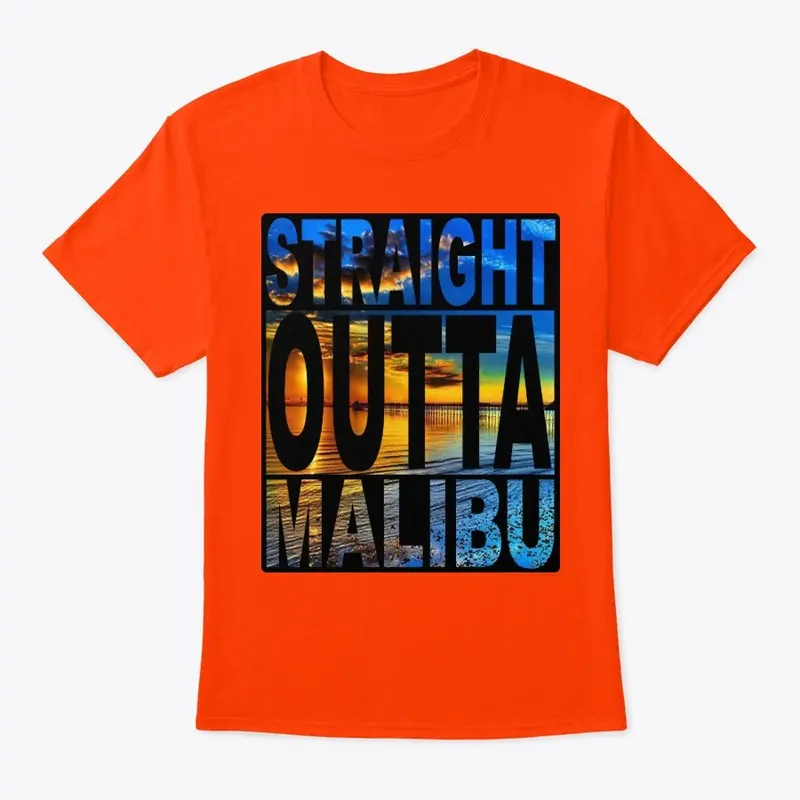 STRAIGHT OUTTA MALIBU Classic T Mens